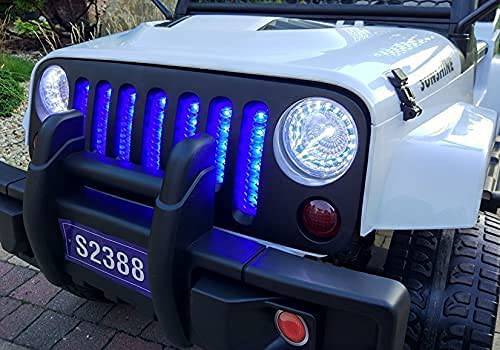 Ride On Jeep Style S2388 4X4 White - DerakBikes - DERAKBIKES