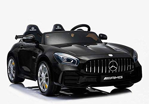 Ride On Mercedes Benz GTR Kids Painted Black - DerakBikes - DERAKBIKES