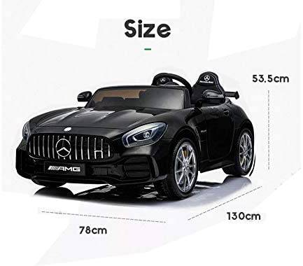 Ride On Mercedes Benz GTR Kids Painted Black - DerakBikes - DERAKBIKES