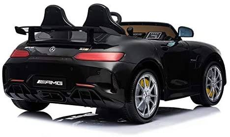 Ride On Mercedes Benz GTR Kids Painted Black - DerakBikes - DERAKBIKES