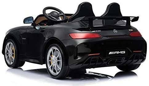 Ride On Mercedes Benz GTR Kids Painted Black - DerakBikes - DERAKBIKES