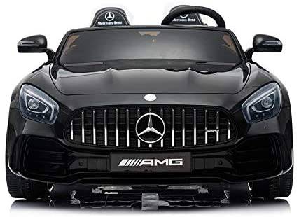 Ride On Mercedes Benz GTR Kids Painted Black - DerakBikes - DERAKBIKES