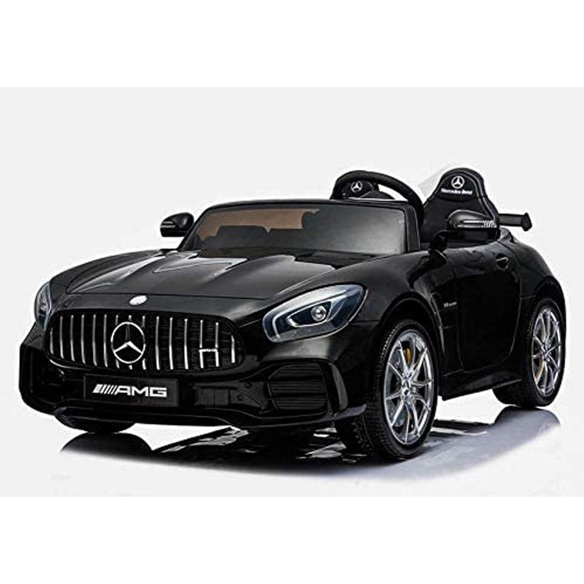Ride On Mercedes Benz GTR Kids Painted Black - DerakBikes - DERAKBIKES