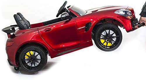 Ride On Mercedes Benz GTR Kids Painted Red - DerakBikes - DERAKBIKES