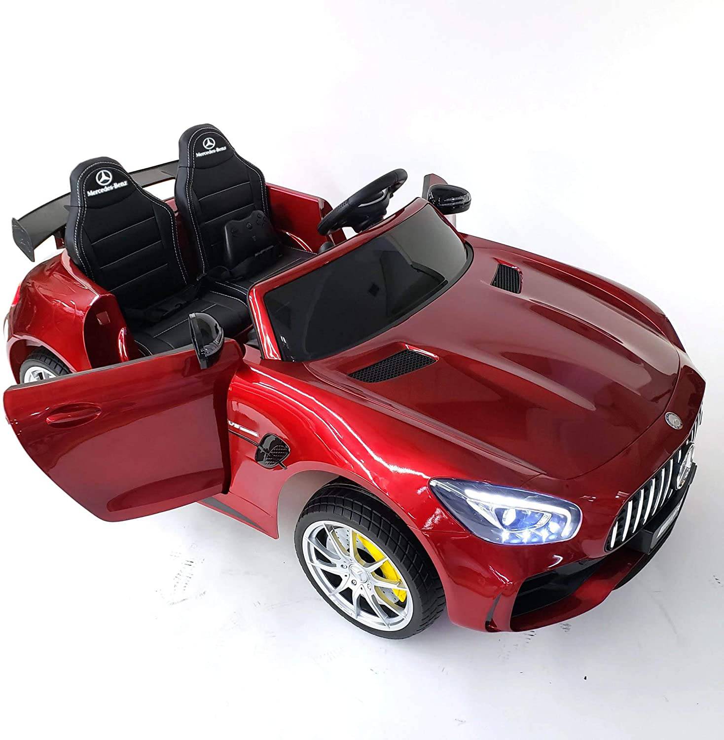Ride On Mercedes Benz GTR Kids Painted Red - DerakBikes - DERAKBIKES