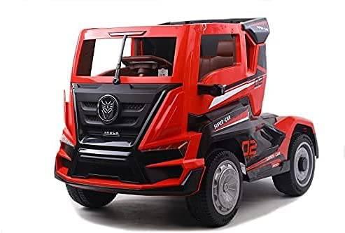 Ride On Truck With Trailer BDQ2020 Red - DerakBikes - DERAKBIKES