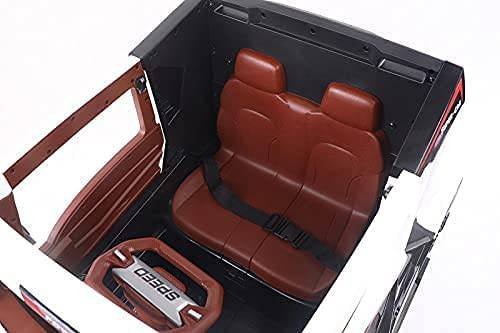 Ride On Truck With Trailer BDQ2020 White - DerakBikes - DERAKBIKES