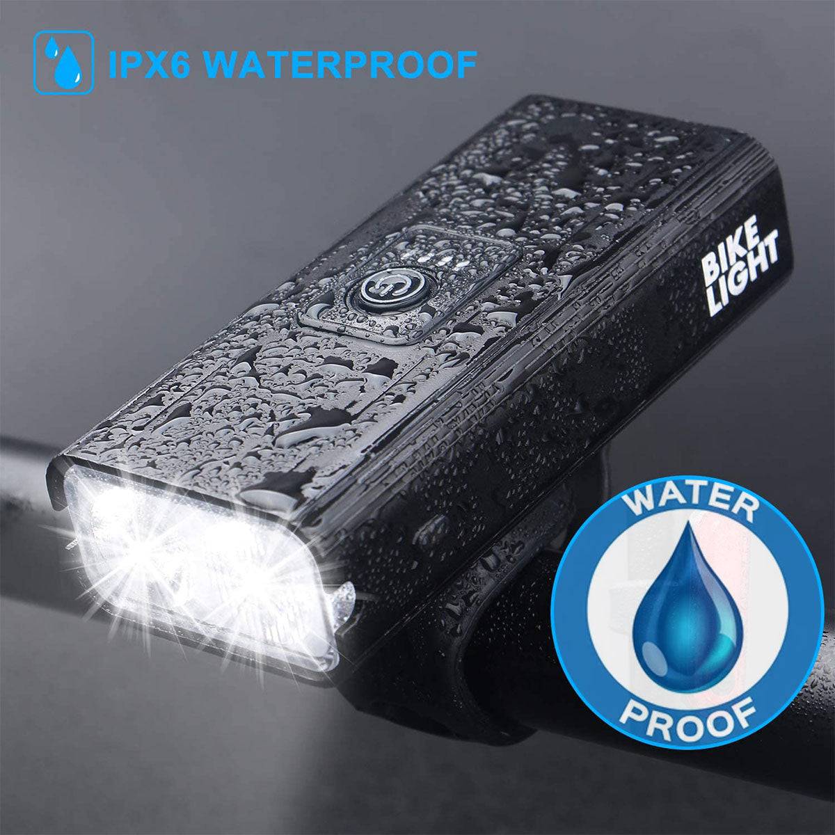 Bicycle Lights Set Waterproof LED Equipment-Derakbikes