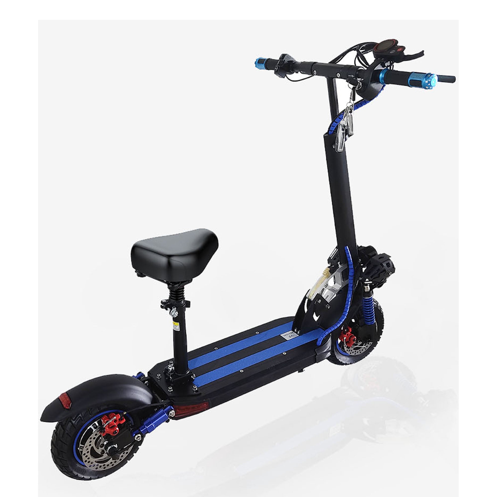 E-scooter 48V 10ah Long Range 40km 3Lights With Bluetooth