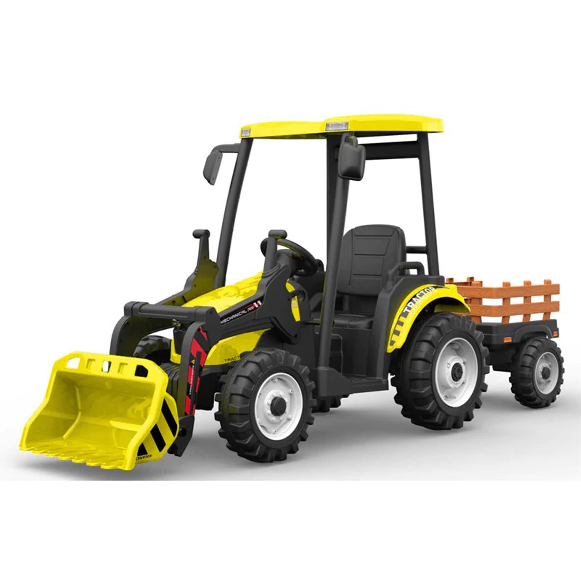 Ride On Tractor For Kids Excavator - DerakBikes