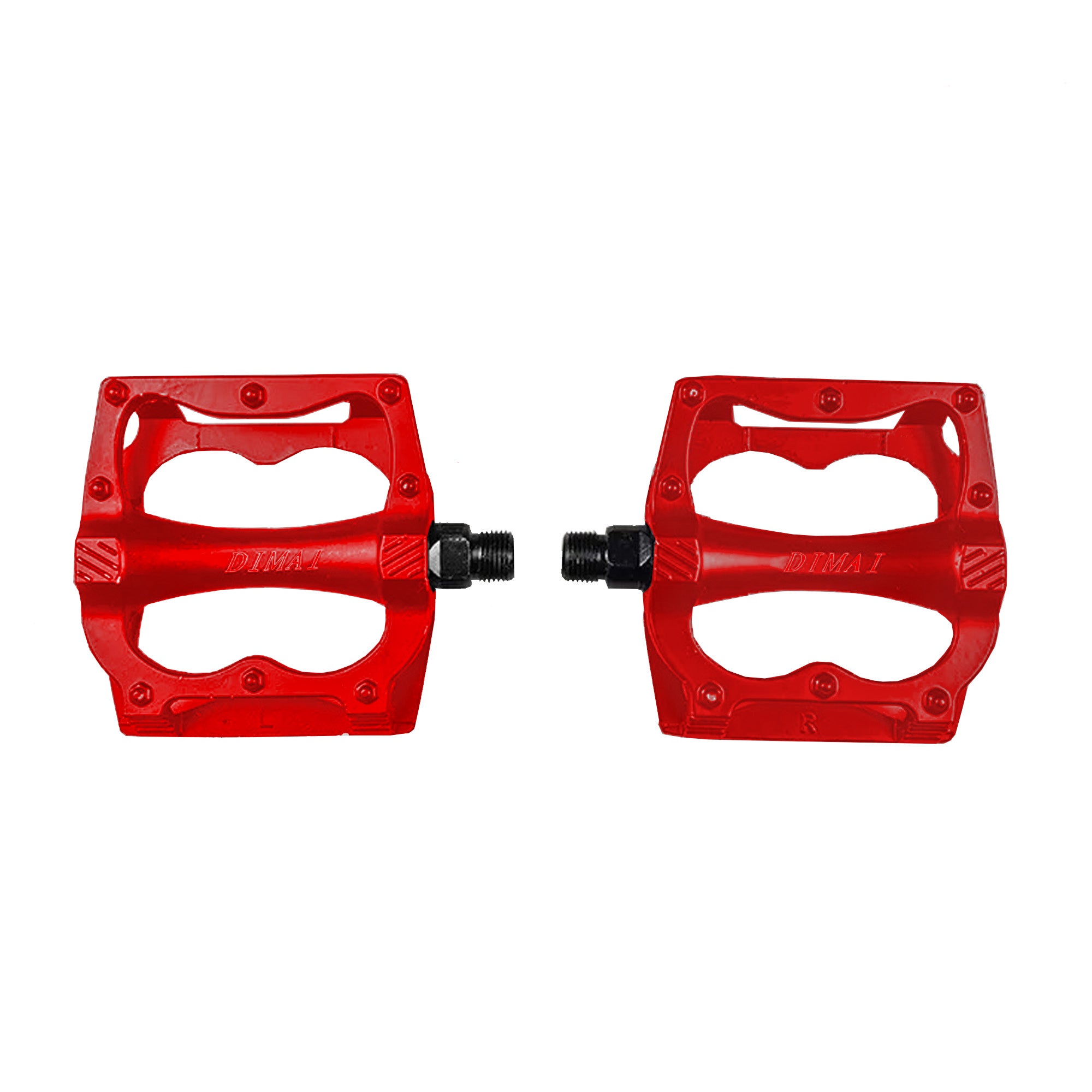 Pedals Alloy Mountain Bicycle MTB Flat Anti-Slip Set -DerakBikes
