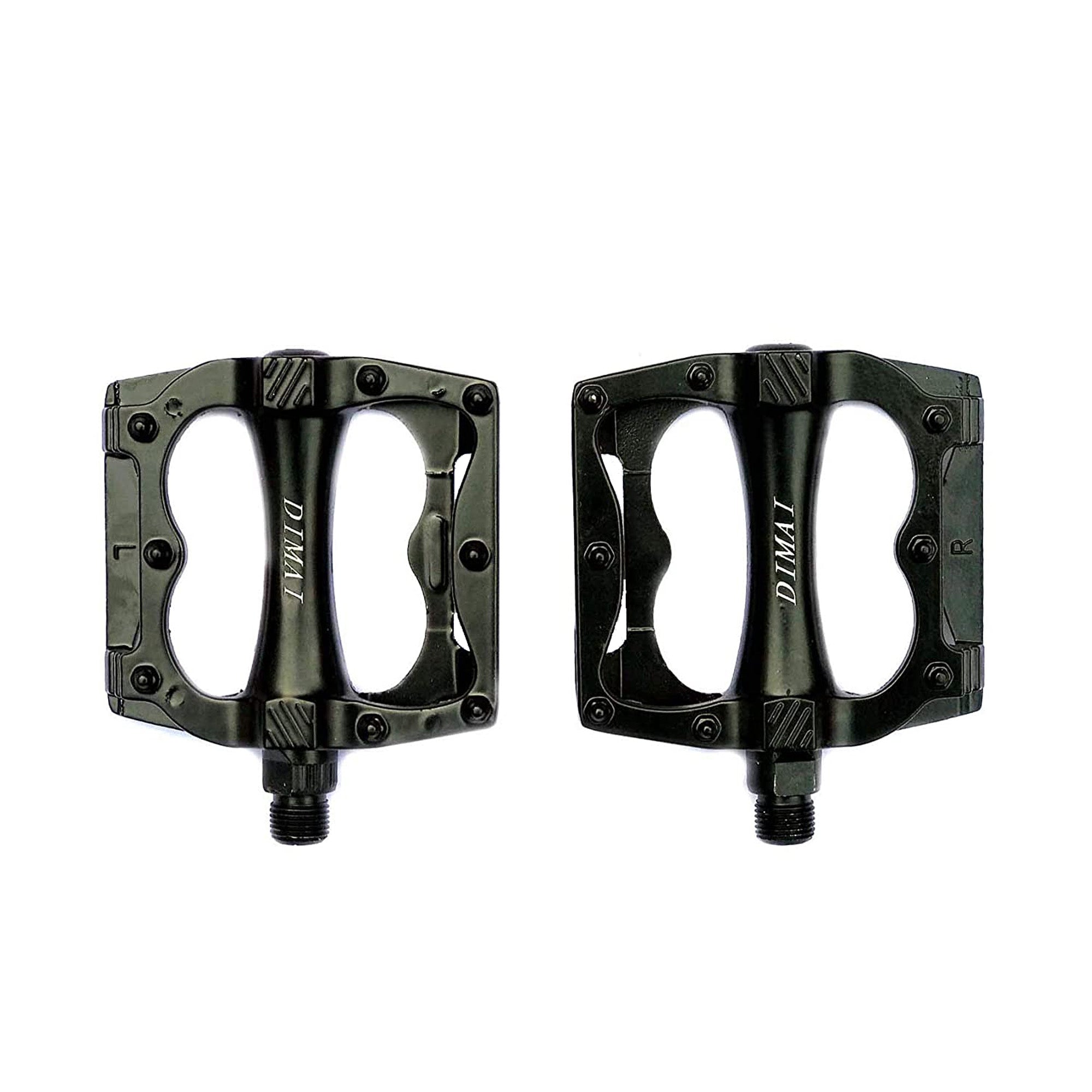 Pedals Alloy Mountain Bicycle MTB Flat Anti-Slip Set -DerakBikes