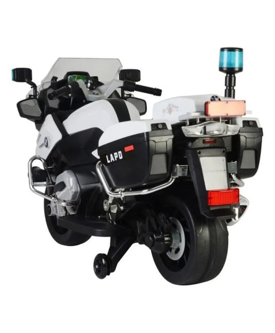 POLICE BIKE Electric Motorcycle for kids - DERAKBIKES