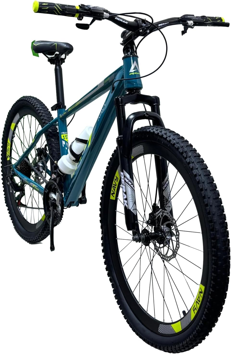 NAVY - 26 inch Youth/Adult Mountain Bike, 7-21 Speeds turnary By DerakBikes (26, Blue)