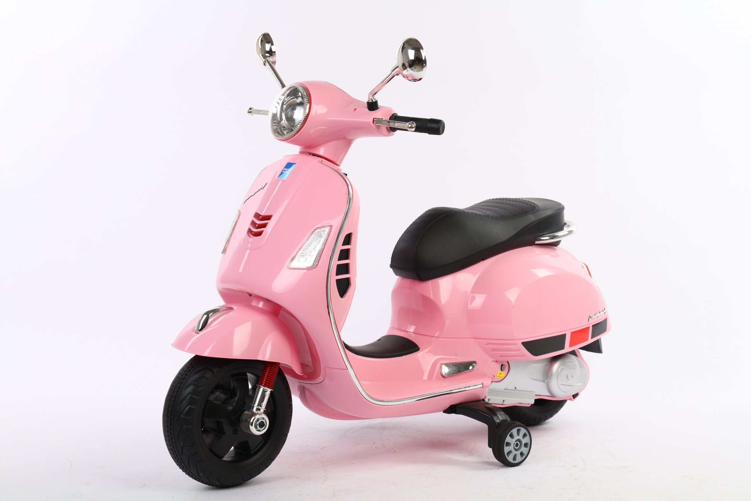 Vespa Xtream Motorcycle White Q618 pink - DERAKBIKES