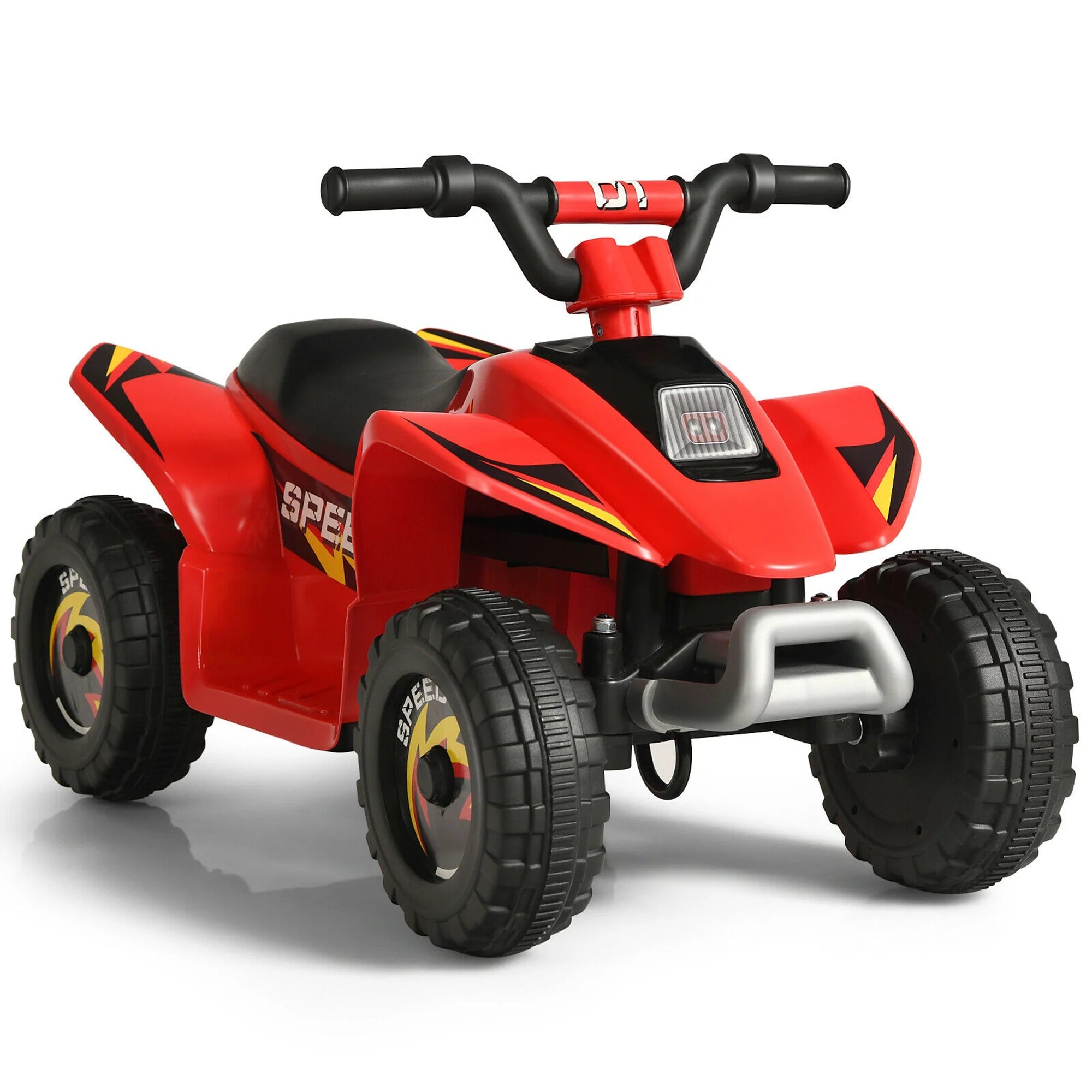 Electric Mini ATV Quad Beach Car Ride-On with Forward and Backward Control Suitable for 3-Year Old Kids