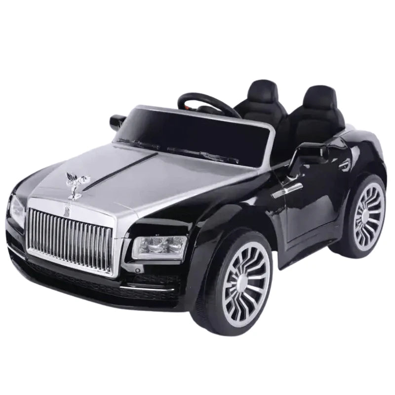 Rolls Royce Rechargeable Ride on Car for Kids & Toddlers with Remote Control - black