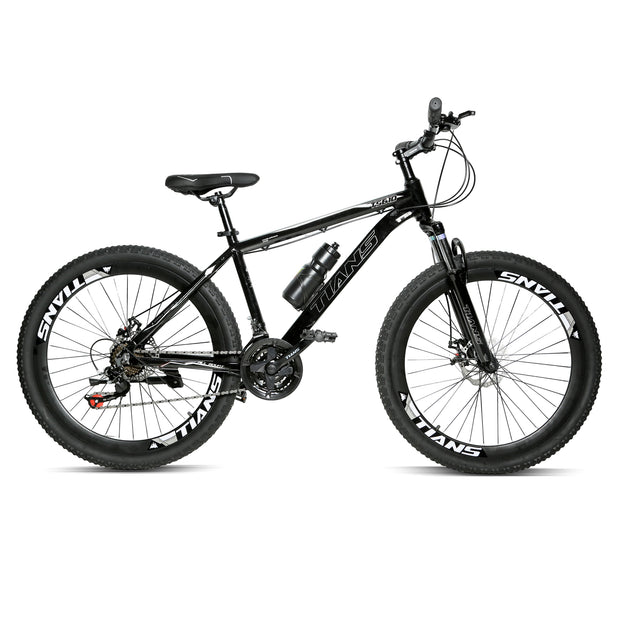 Derak 26 Tians full aluminum inch Youth/Adult Mountain Bike, 7-21 Speeds turnary By DerakBikes (26, Black)