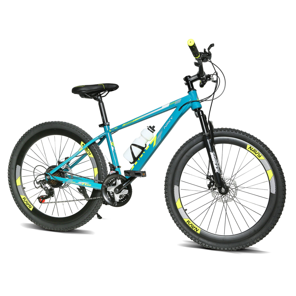 DERAK 26-inch Navy Youth/Adult Mountain Bike, 7-21 Speeds turnary By ...