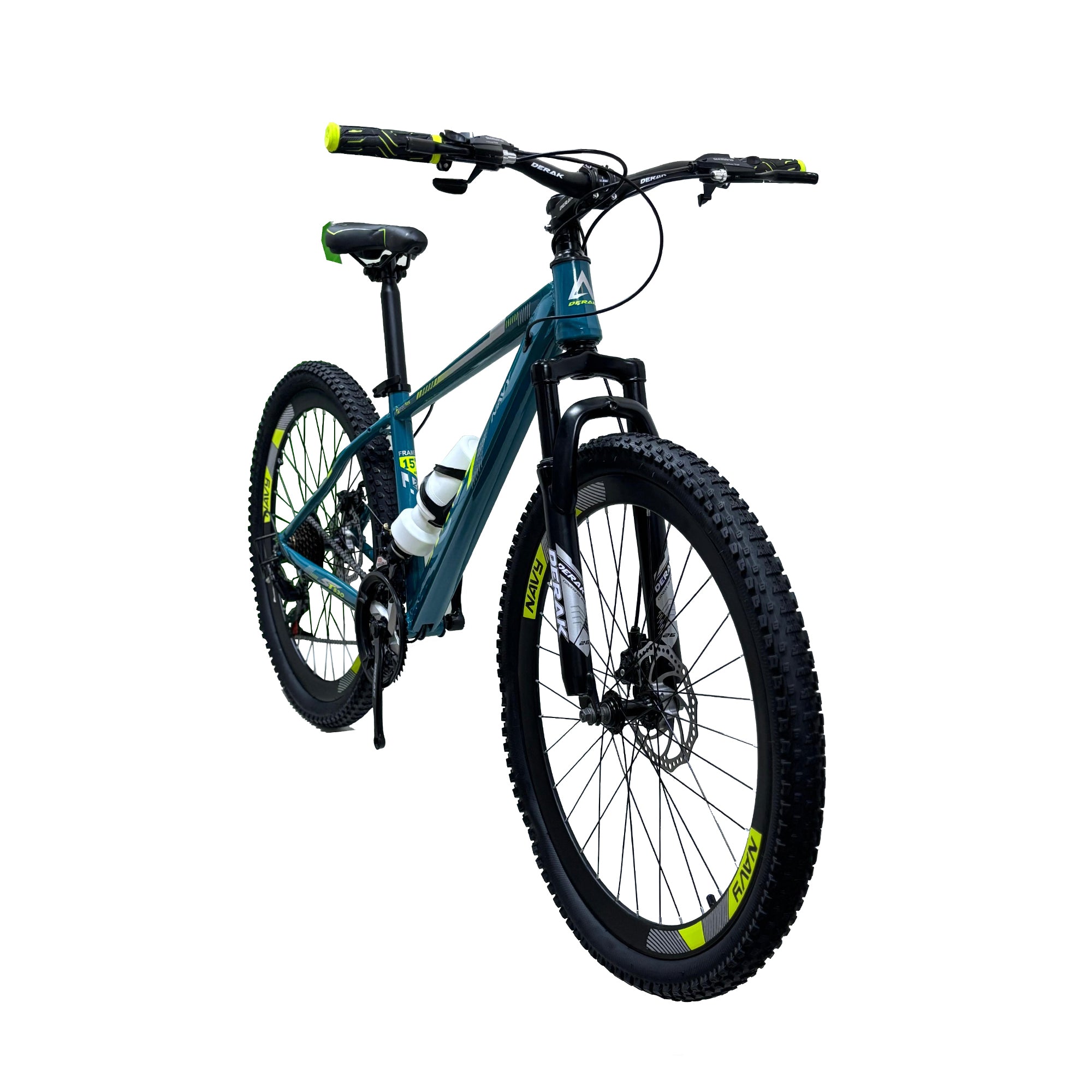 NAVY - 26 inch Youth/Adult Mountain Bike, 7-21 Speeds turnary By DerakBikes (26, Blue)