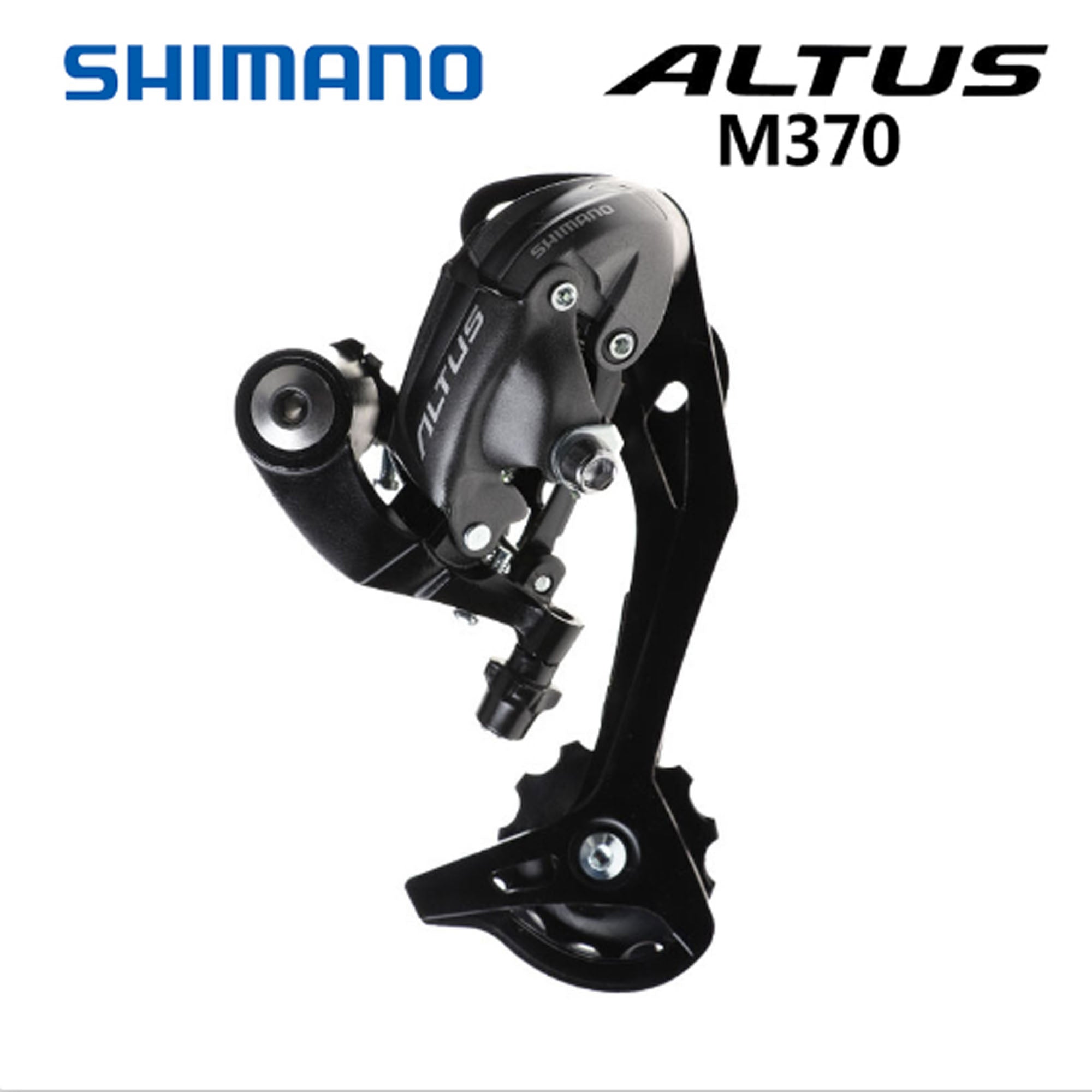 SHIMANO ALTUS M370 9 Speed Rear Derailleur - DerakBikes