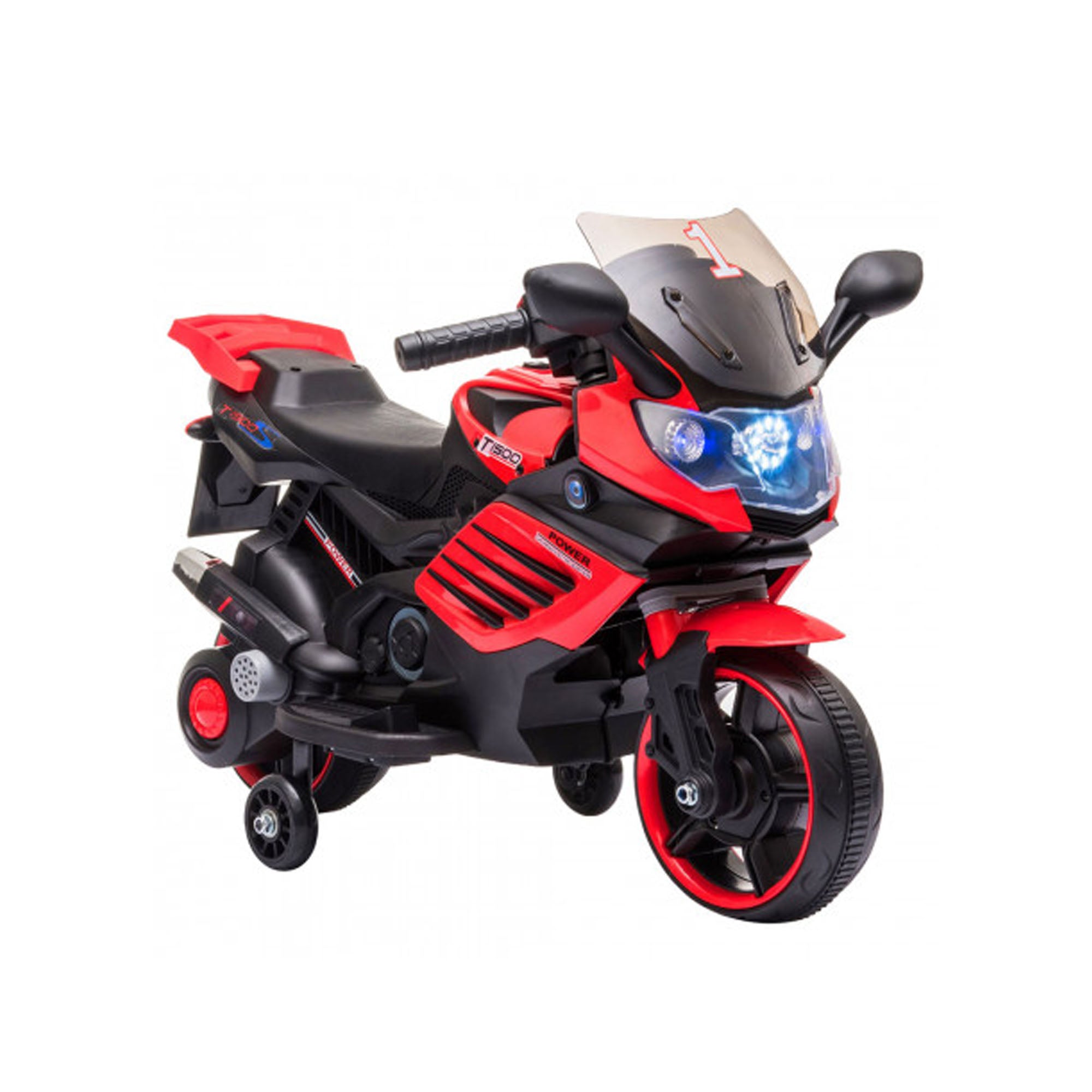 Ride On K1200 Kids Electric Motorcycle 6V Racer Bike DERAKBIKES