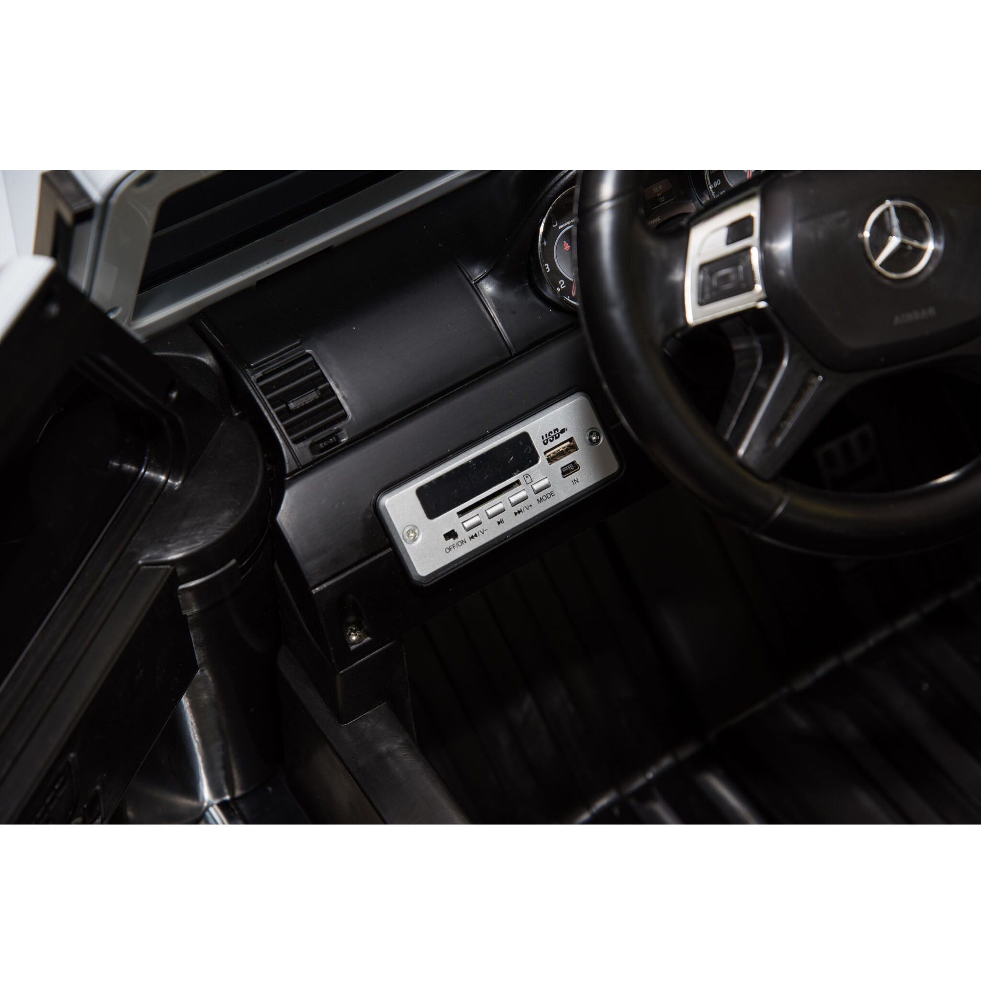 Licensed Mercedes Benz G63 6x6 Kids Ride On Car DMD318 Leather Seat EVA Tire