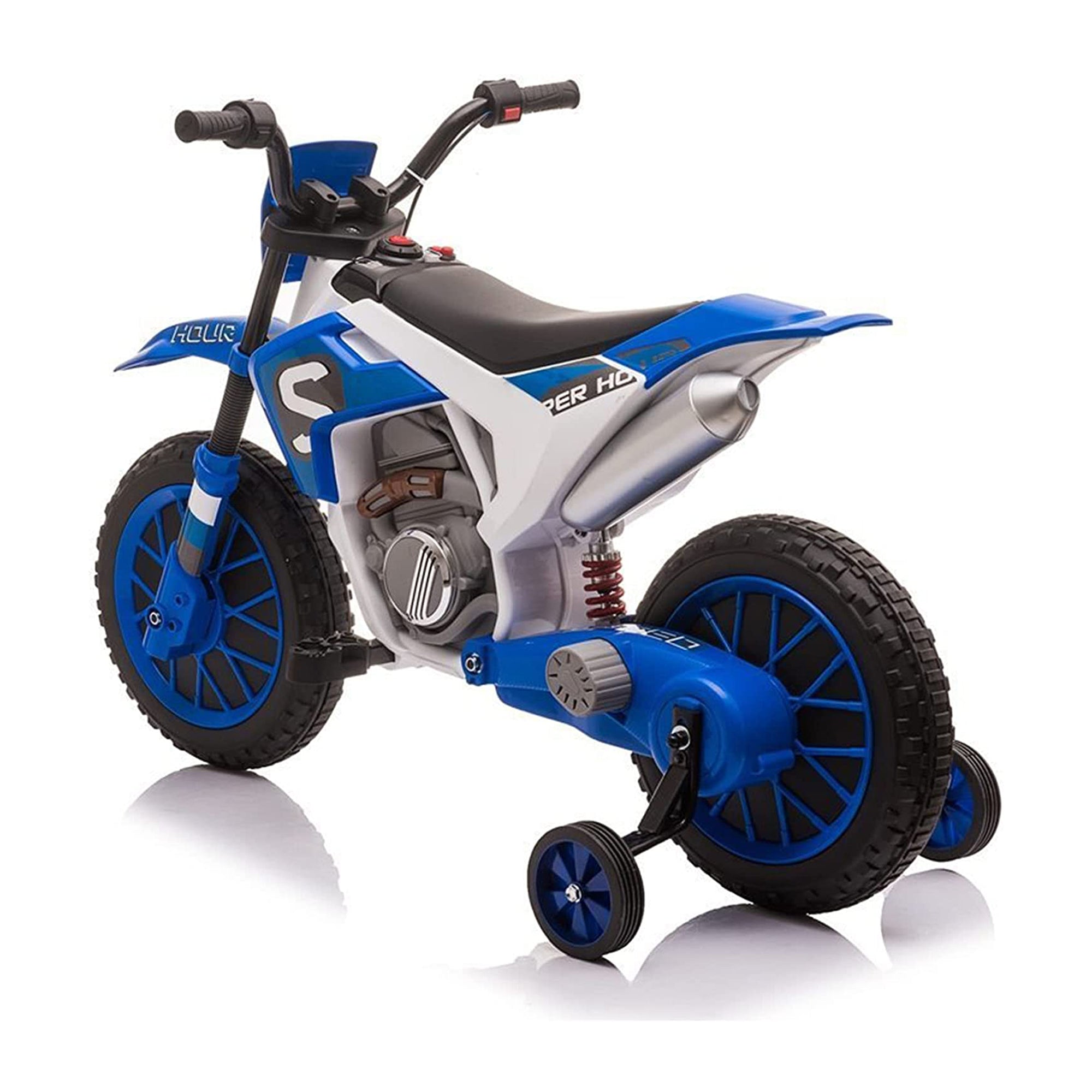 Ride on Kids Trail Motorbike XMX616 12V Blue - DerakBikes