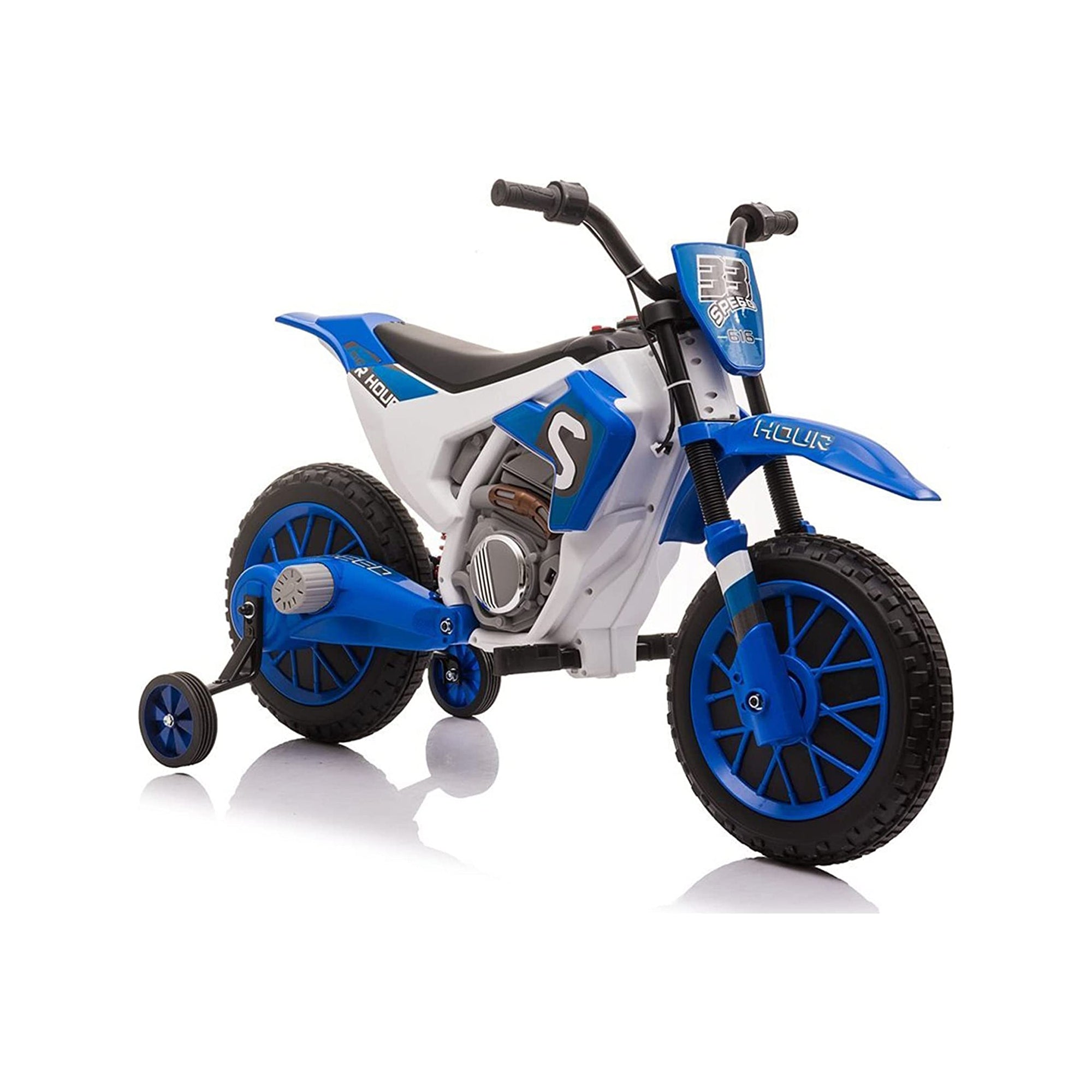 Ride on Kids Trail Motorbike XMX616 12V Blue - DerakBikes