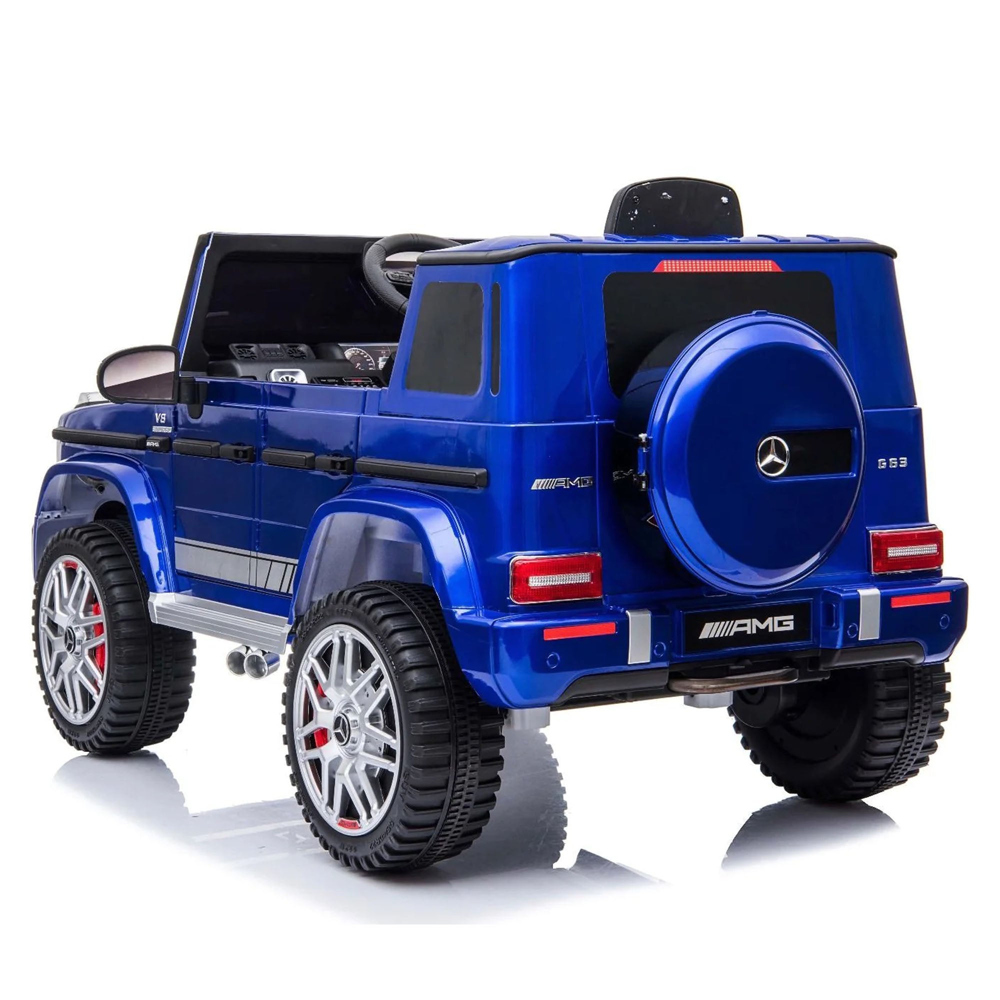 Ride On AMG G63 Mercedess Kids Painted EVA Wheals \ Leather Seat