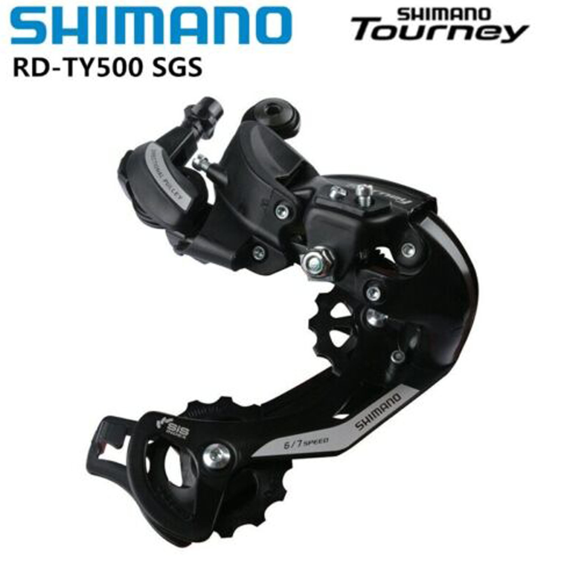 SHIMANO TOURNEY TY500 7/8 Speed Rear Derailleur - DerakBikes