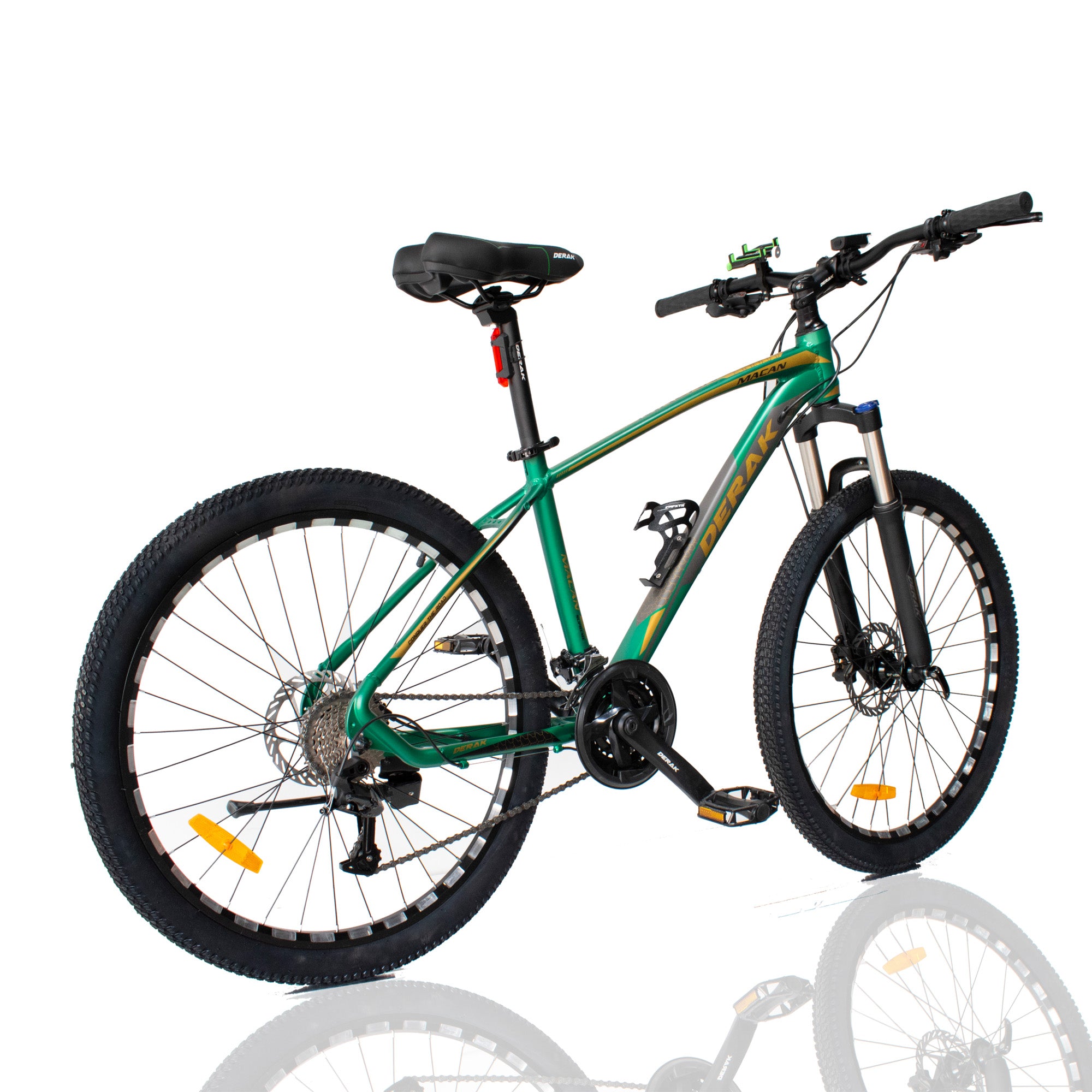 Bicycle 26Inch Macan Alloy Hydraulic 27Sp Green - DerakBikes - DERAKBIKES