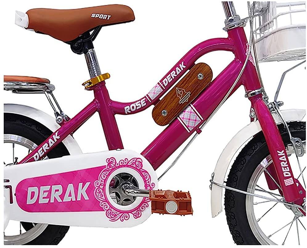 Kids Bicycle Rose 12 Inch Pink - DerakBikes