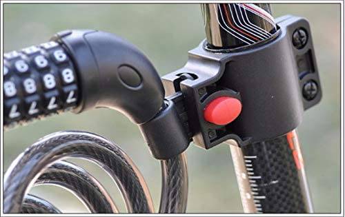 5-Digit Bicycle Lock password anti-theft cable