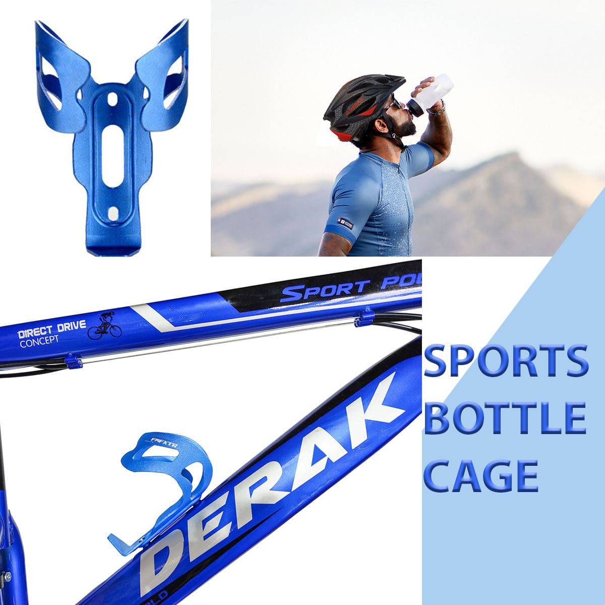 Bicycle Water Bottle Cage Alloy - DerakBikes