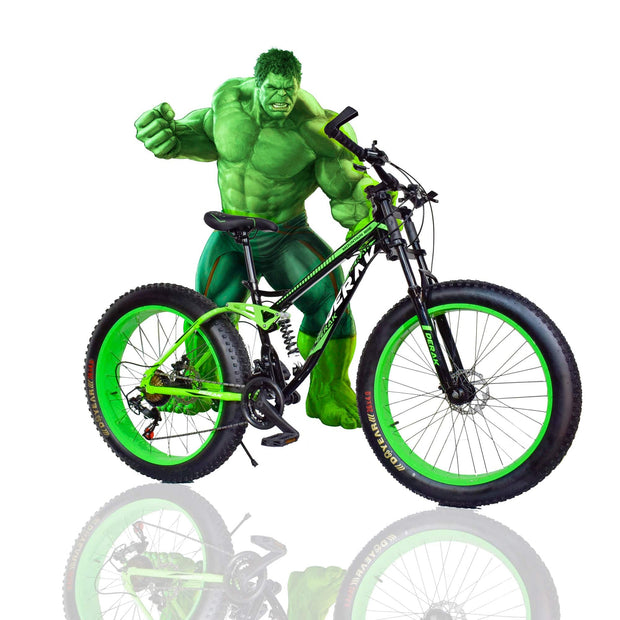 Fat Bike 26 Inch Hulk Dual Suspension - DerakBikes