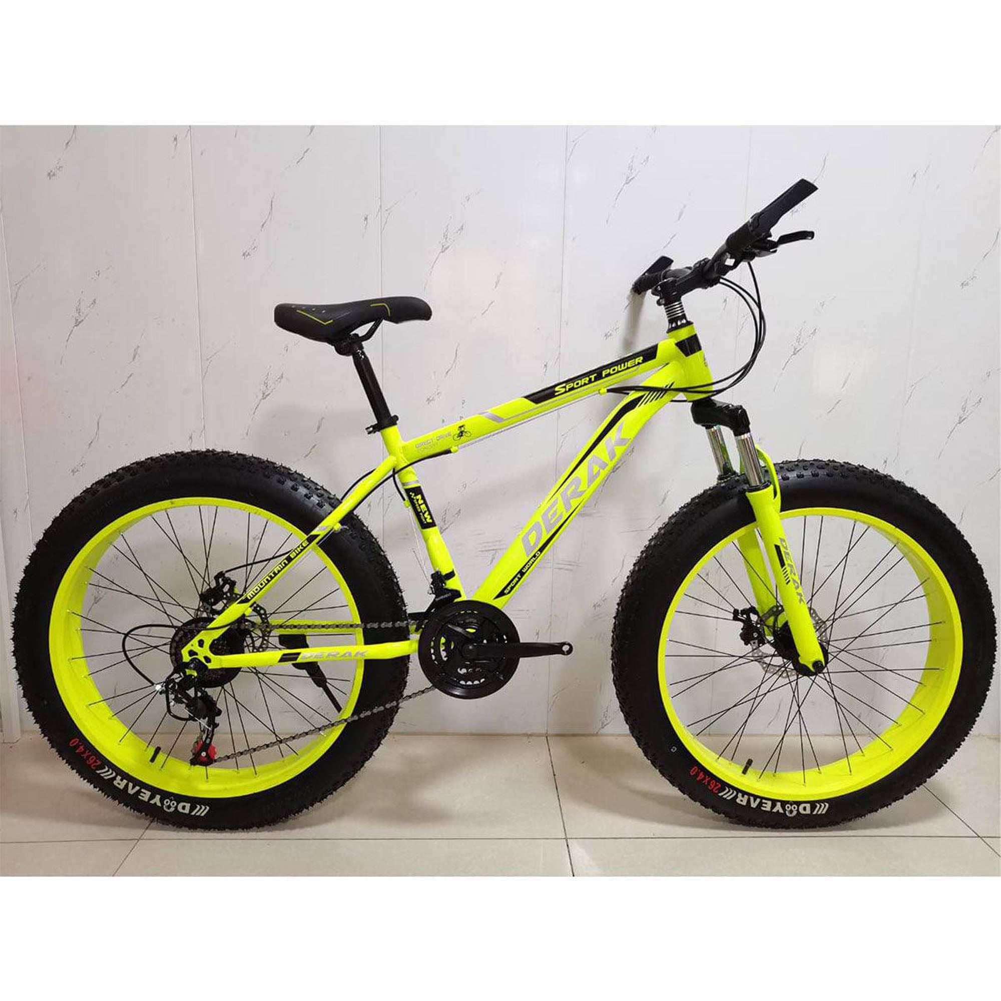 Fat Bike 26 Inch Monk 21sp DerakBikes