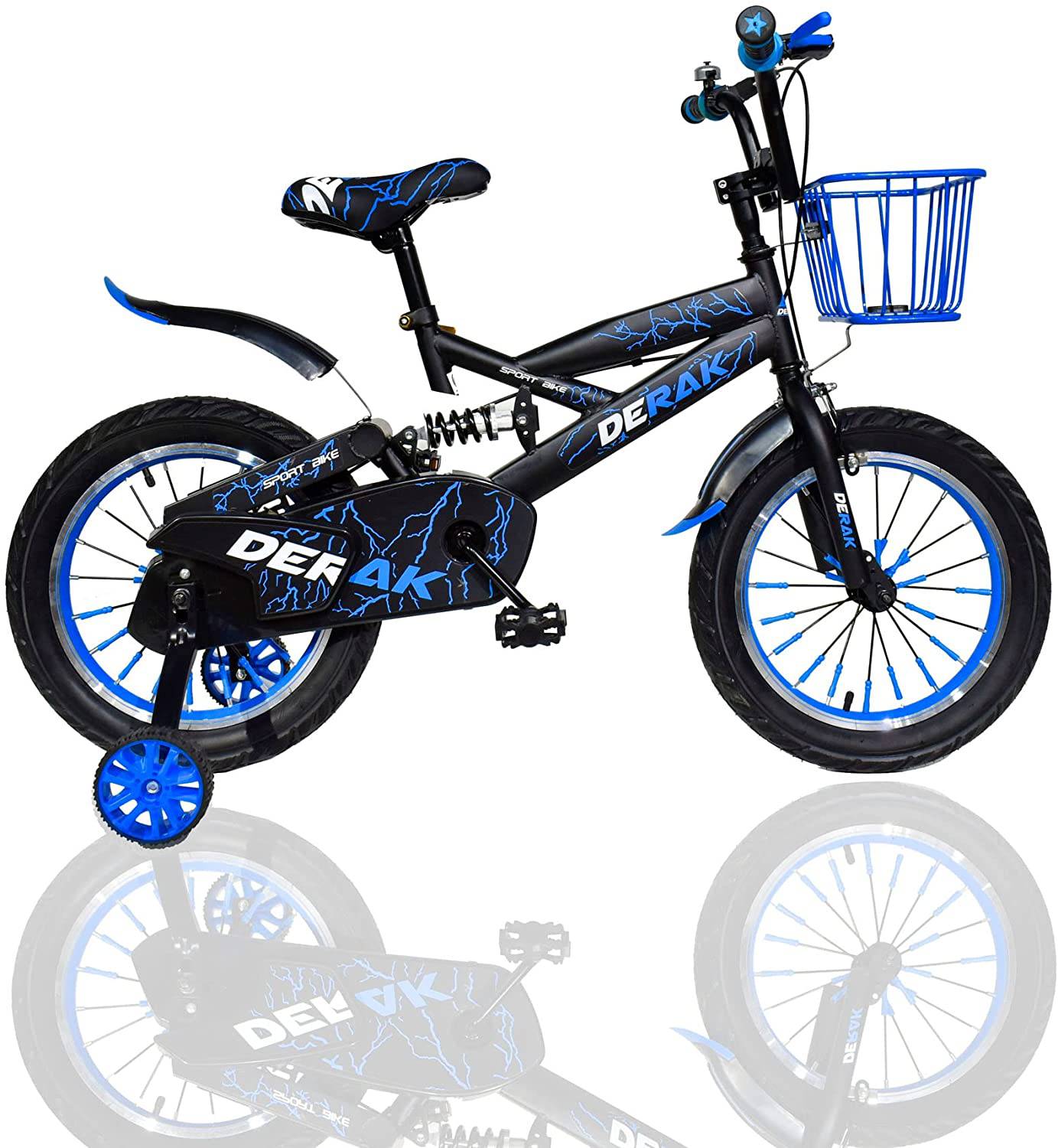 Kids Bicycle 12 Inch Step Up Mountain Blue - DerakBikes