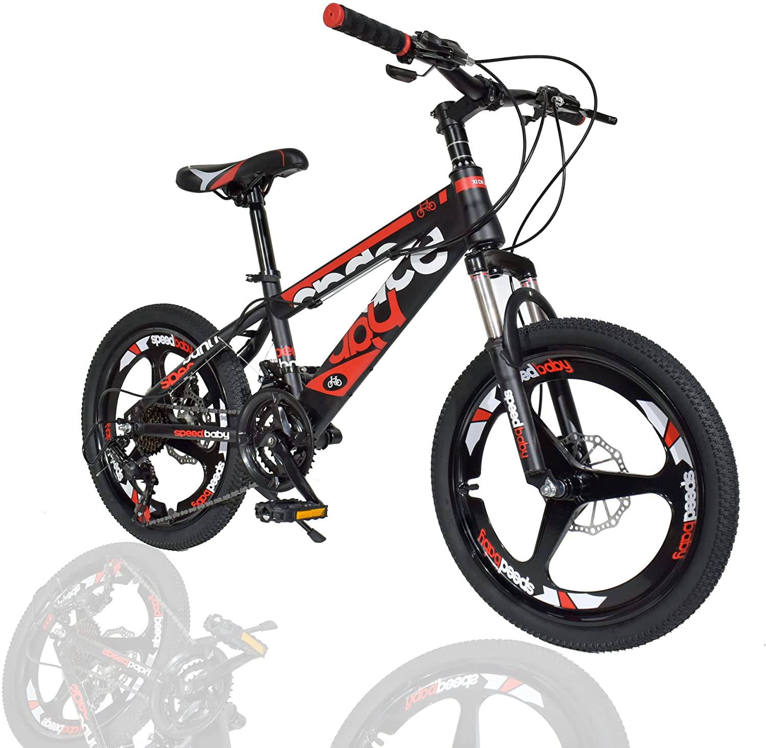 Kids Bicycle Sport 20 Inch Alloy Wheels Red - DerakBikes