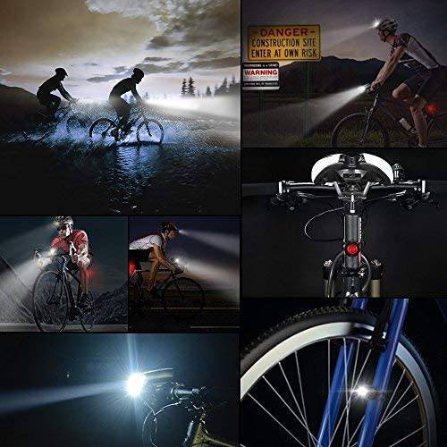 Bicycle Lights Set Waterproof LED Equipment 300LM-Derakbikes
