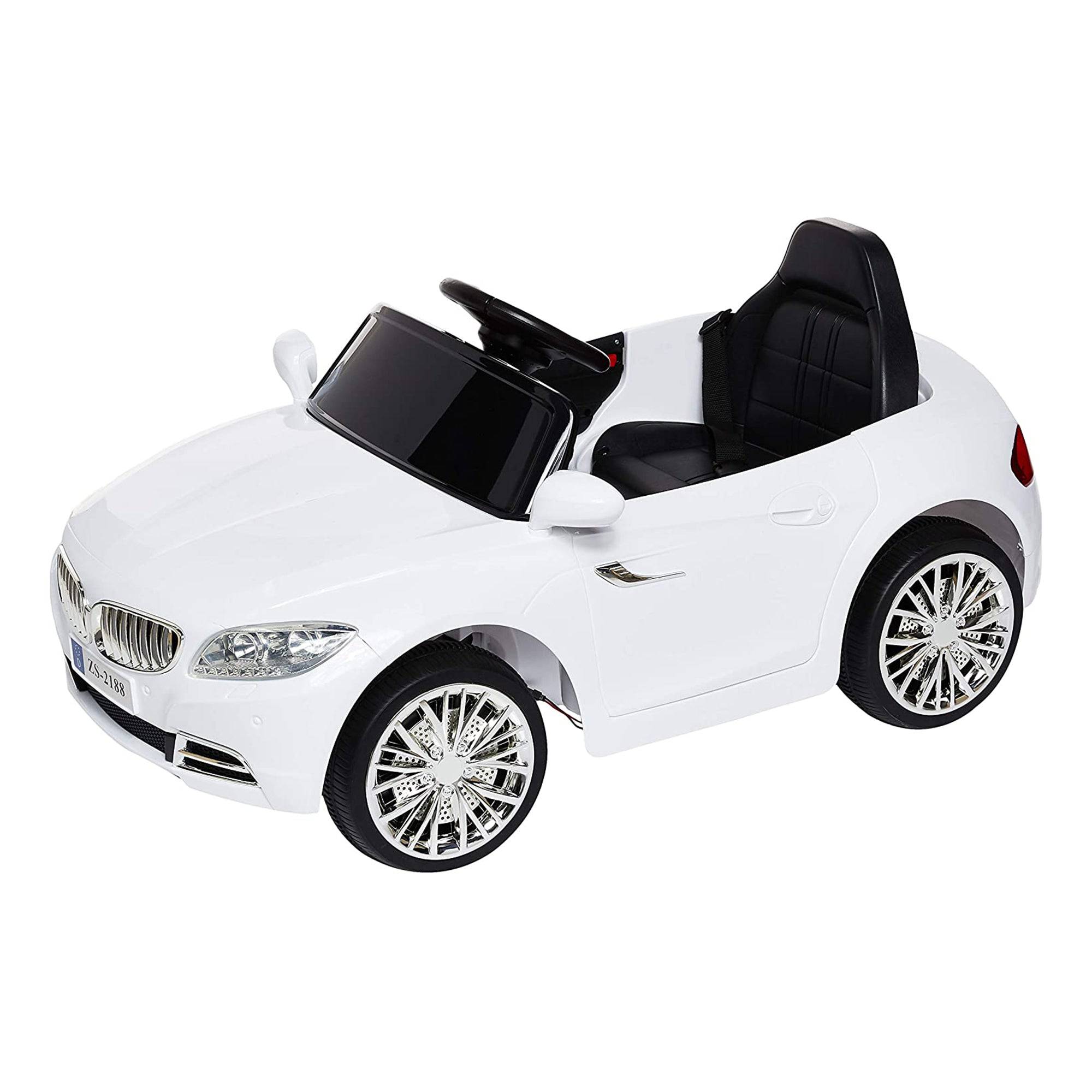 Ride On Bmw Style Kids Car 2188 White - DerakBikes