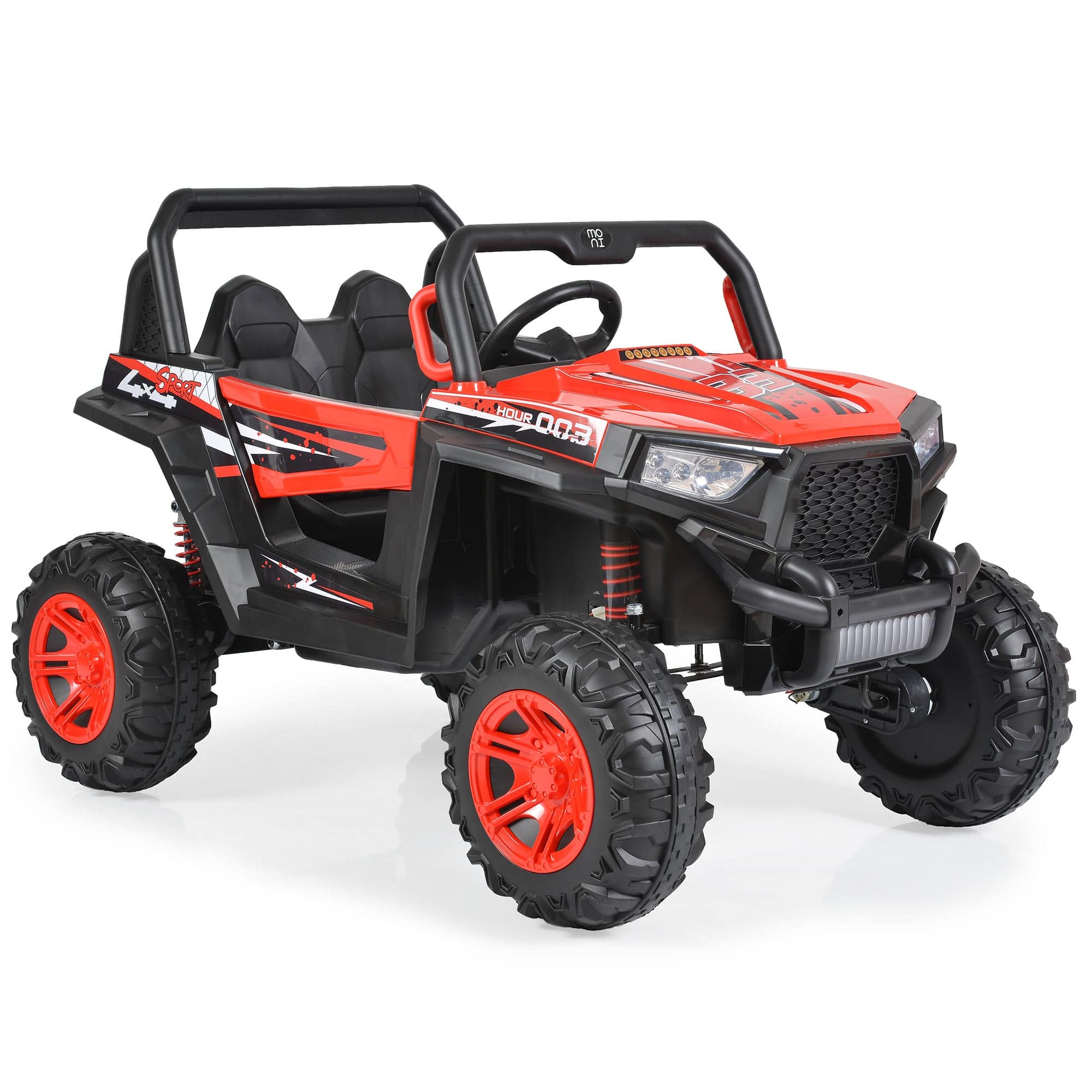 Ride On Cars For Kids NEL-900 Jeep Red - Derakbikes