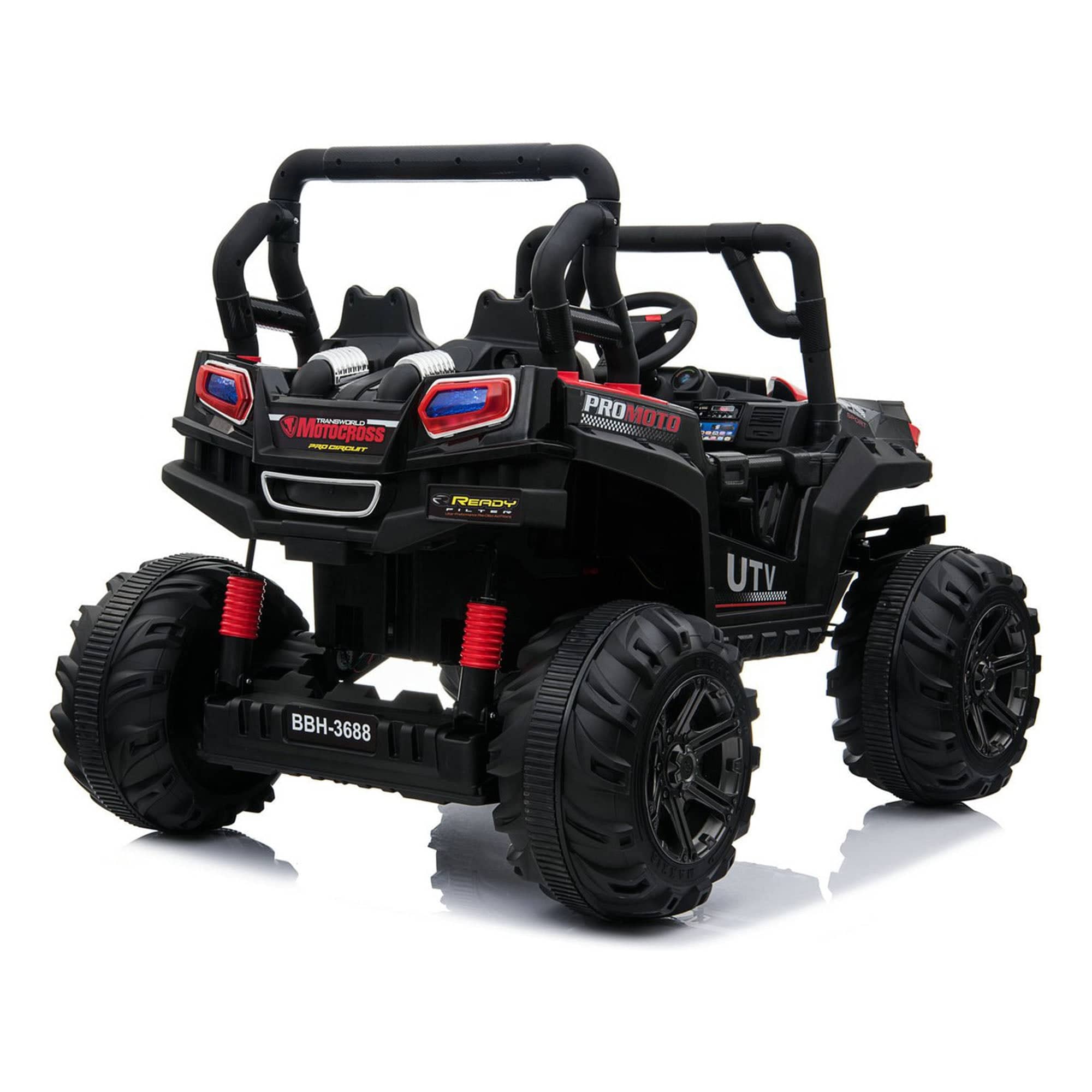 Ride On Jeep BBH-3688 Buggy Style Red - DerakBikes