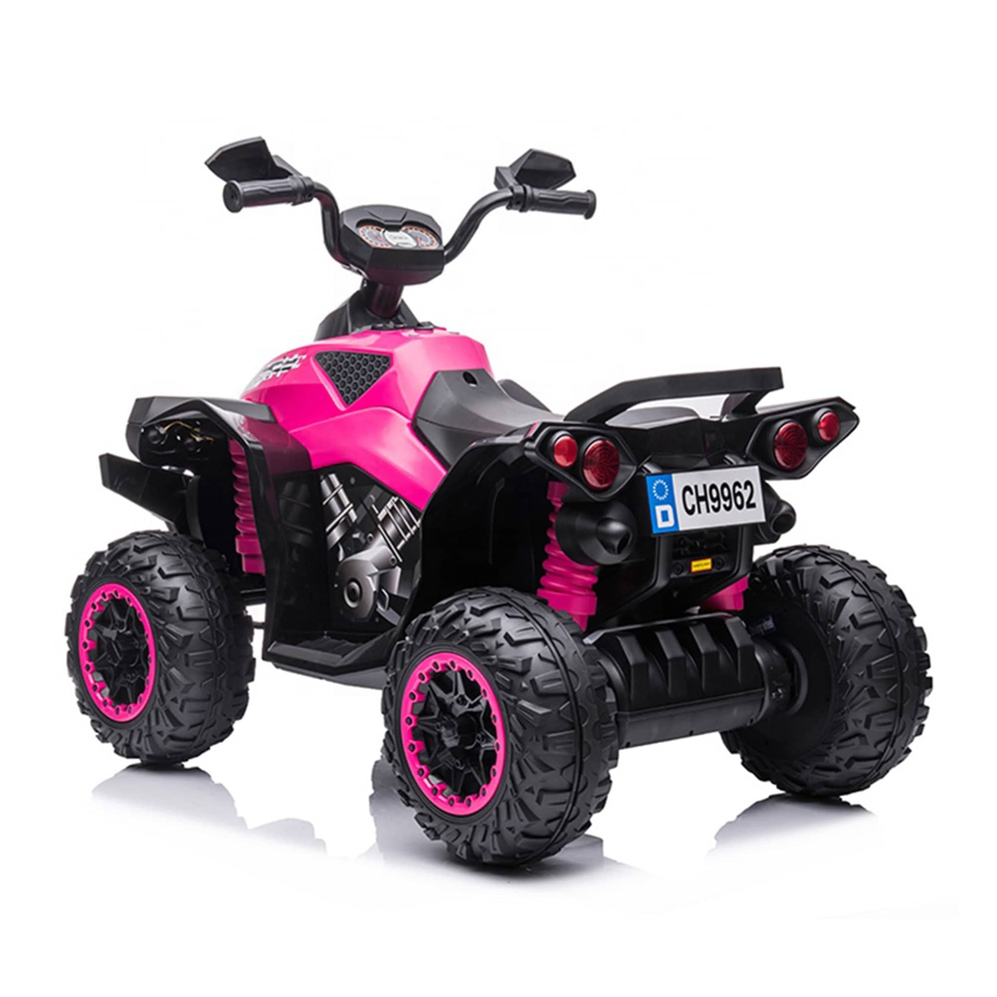 Ride On Quad 12v ATV CH9962 Bike Pink DerakBikes