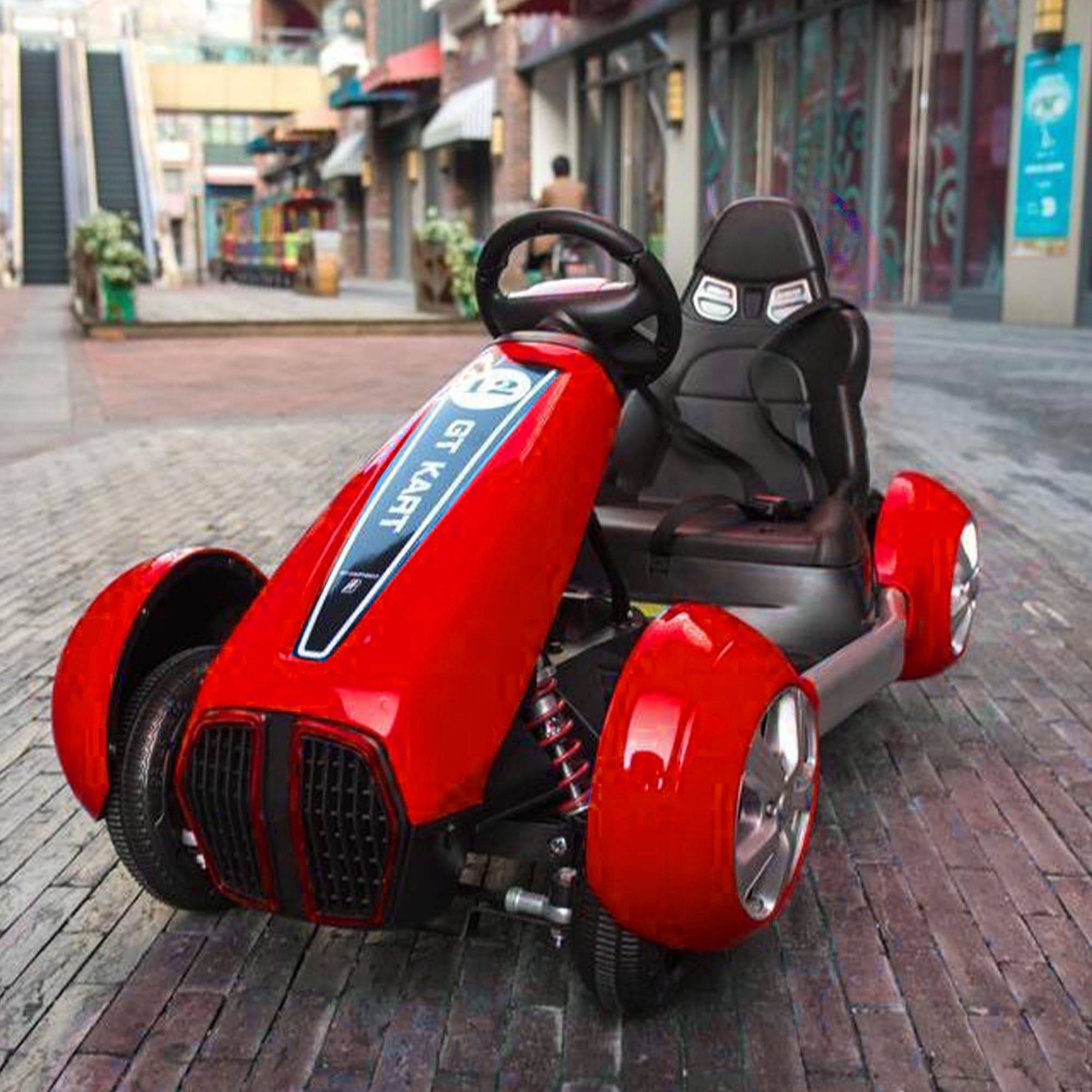 Ride On Go Kart Electric GT Red - DerakBikes - DERAKBIKES