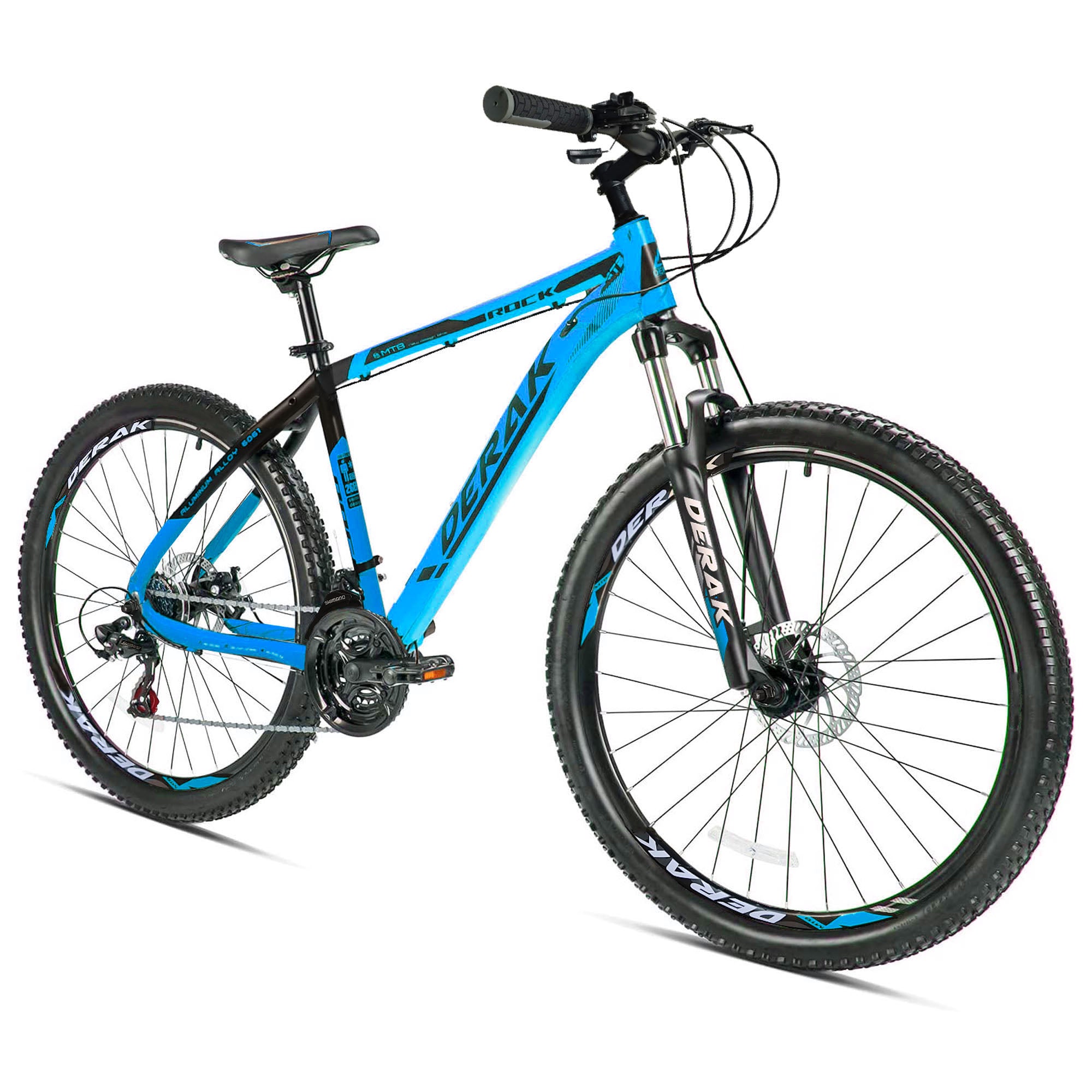 Rock Aluminum Bicycle Adults 26 Inch Blue (100% Assembled)
